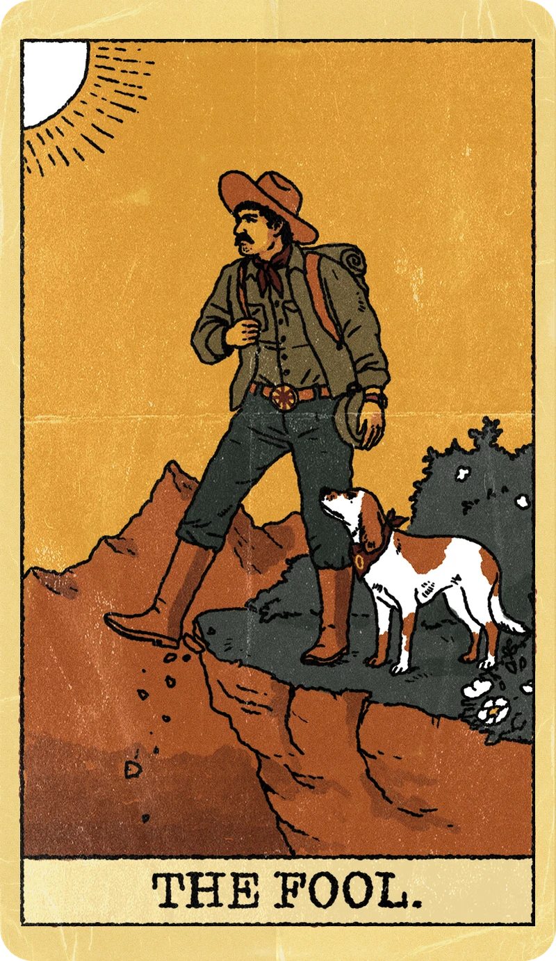 The Fool, Tarot for Bros™ Standard Issue Deck