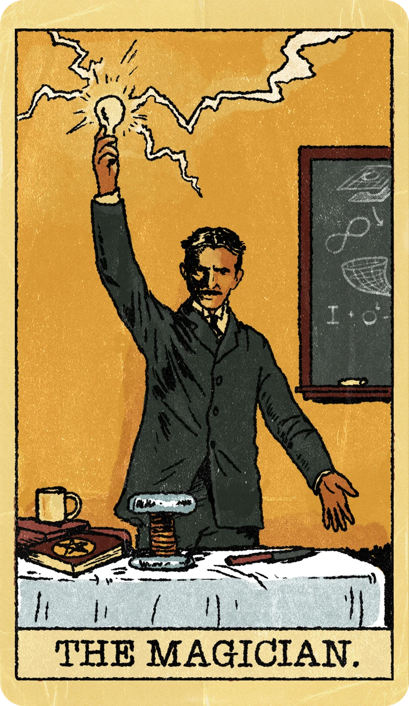 The Magician, Tarot for Bros™ Standard Issue Deck
