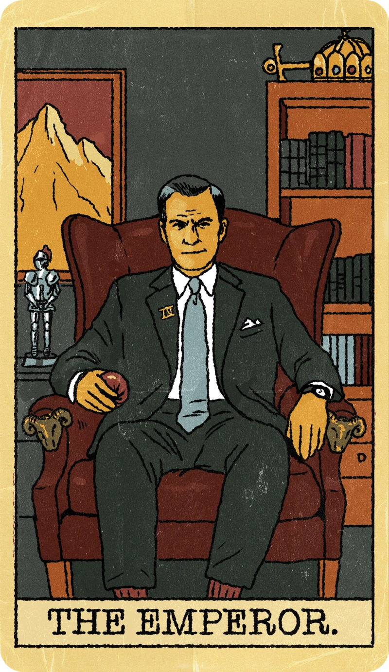 The Emperor, Tarot for Bros™ Standard Issue Deck