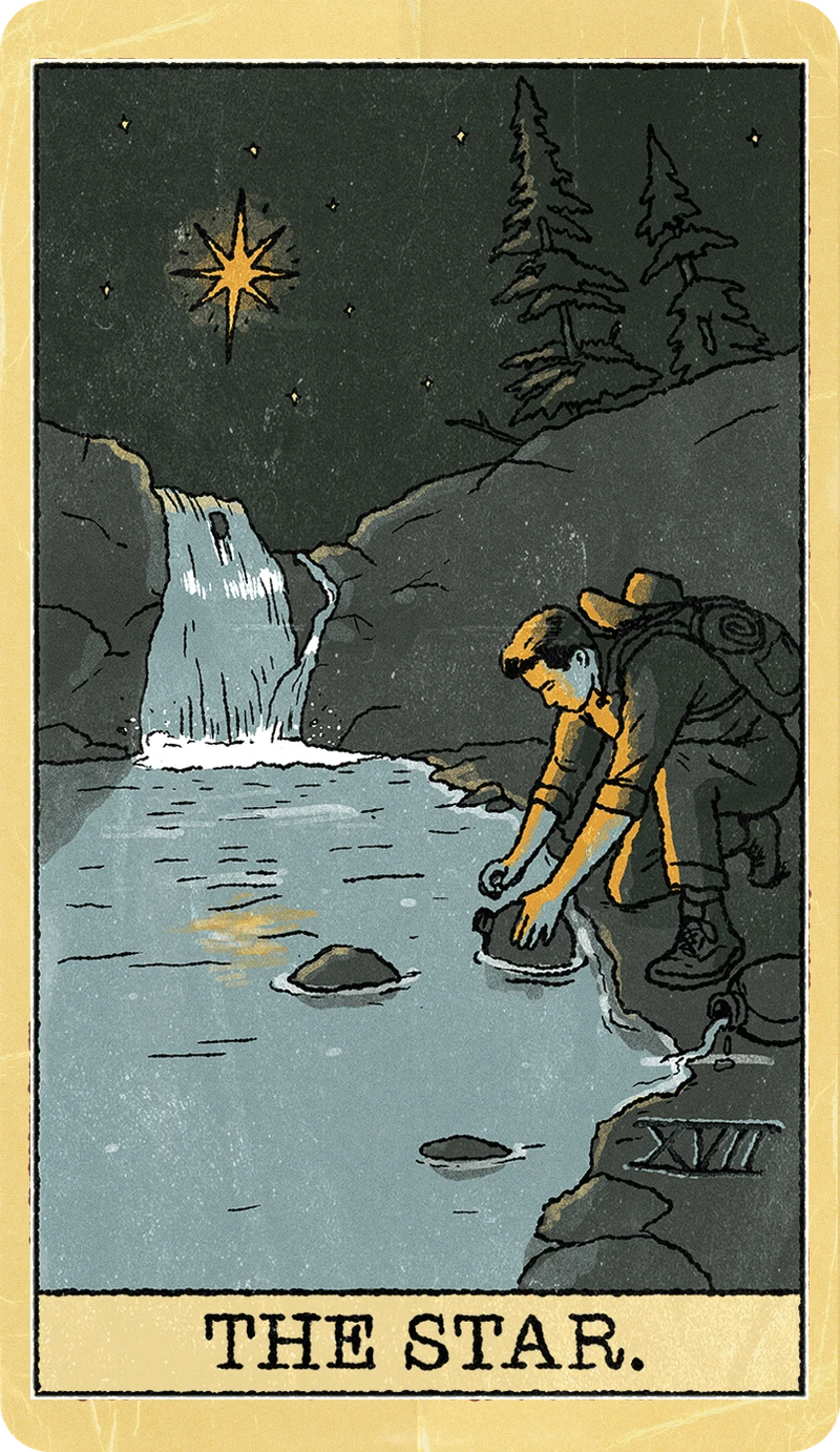 The Star, Tarot for Bros™ Standard Issue Deck