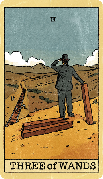 Three of Wands
