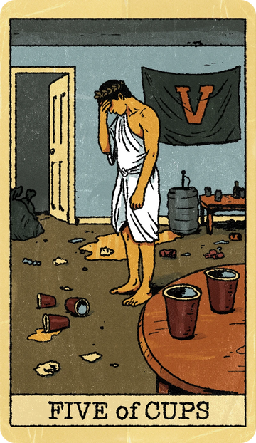 Five of Cups