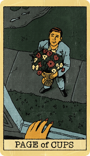 Page of Cups