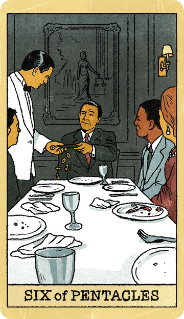 Six of Pentacles